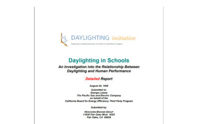 Daylighting in Schools